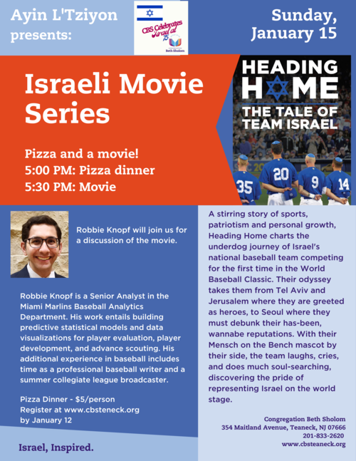 Banner Image for Heading Home - A Tale of Team Israel