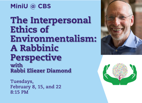 Banner Image for MiniU at CBS - Rabbi Eliezer Diamond