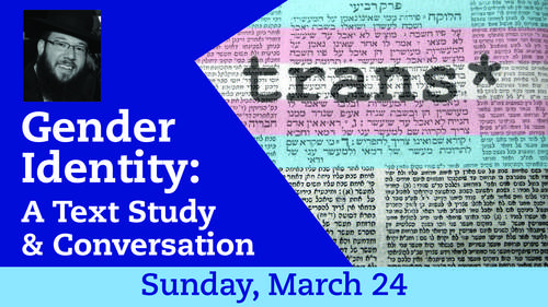 Banner Image for Gender Identity: A Text Study & Conversation with Rabbi Mike Moskowitz