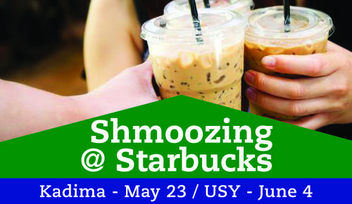 Banner Image for Kadima's Shmoozing @ Starbucks