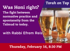Banner Image for Torah on Tap - 